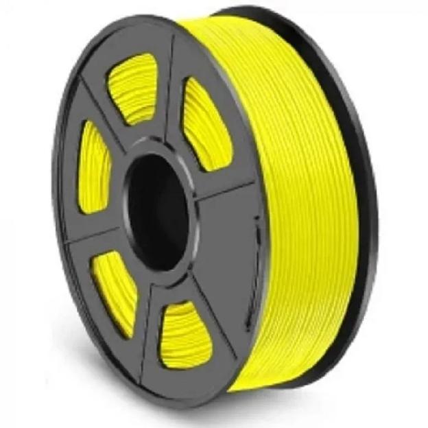Филамент NVPRINT PETG Yellow для 3D печати диаметр 1.75мм длина 330 метров масса 1 кг фото 1