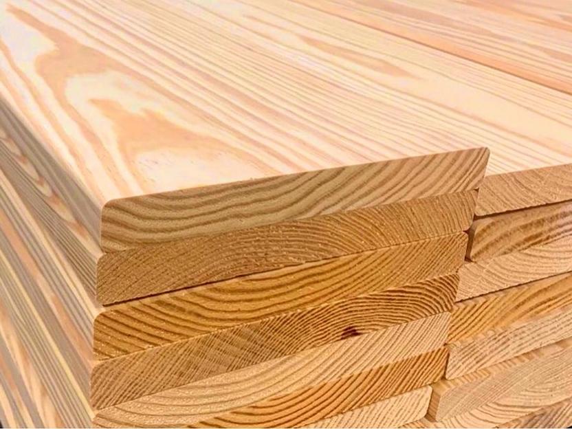 Прямой планкен из лиственницы 20х120 мм АB опт фото 4