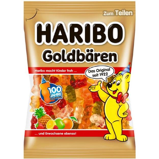 Мармелад жевательный Haribo «Goldbaren» ОПТ фото 1
