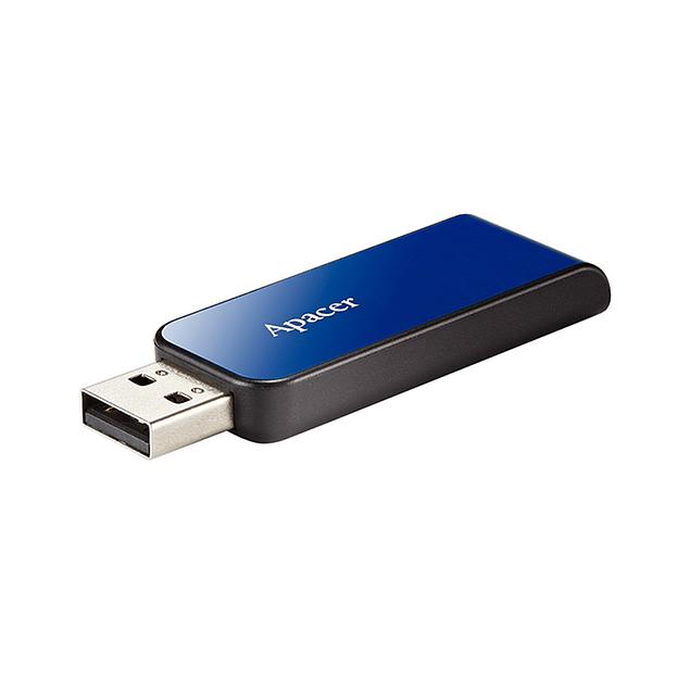 USB Флэш  Apacer  AH334  AP32GAH334U-1  32GB  USB 2.0  Синий фото 2
