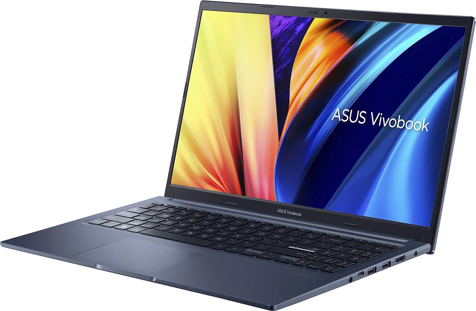 Ноутбук Asus Vivobook 15 X1502VA-BQ924 Core i7 13620H 16Gb SSD512Gb Intel Iris Xe graphics 15.6" IPS FHD (1920x1080) без ОС blue WiFi BT Cam (90NB10T1-M01890) фото 3