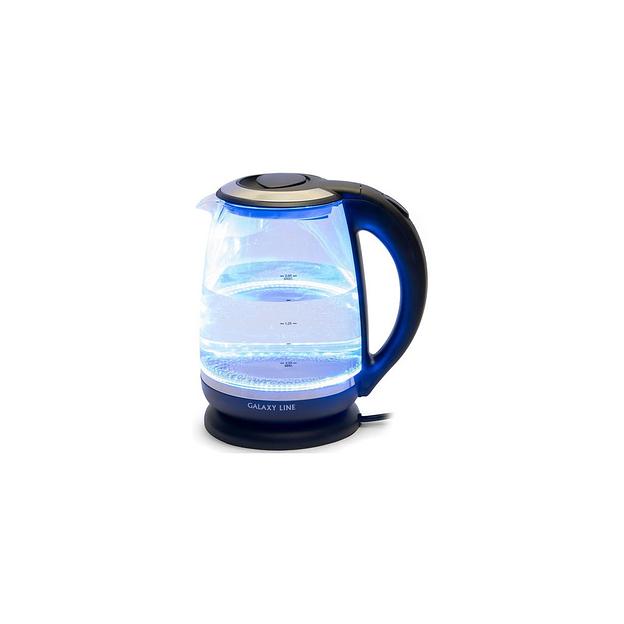Чайник электрический GALAXY LINE GL 0559, 2200Вт, черный фото 1
