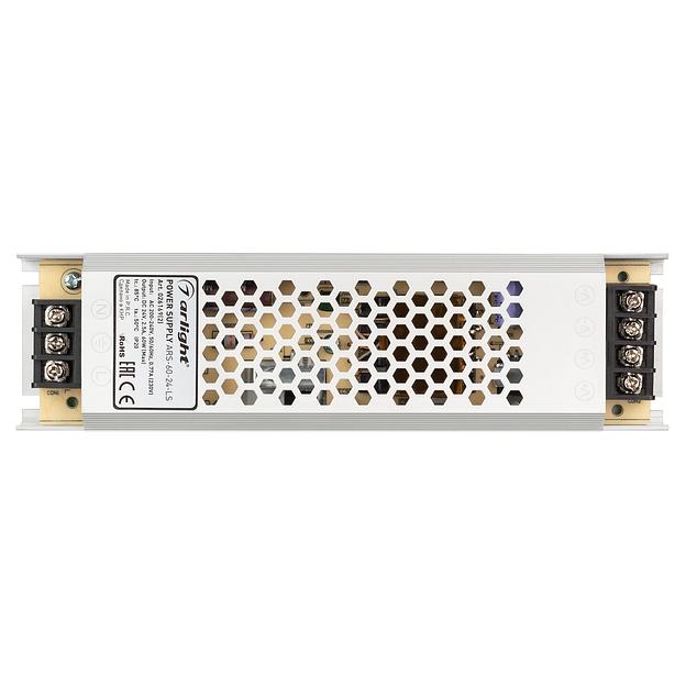 Блок питания ARS-60-24-LS (24V, 2.5A, 60W) (ARL, IP20 Сетка, 2 года) фото 2
