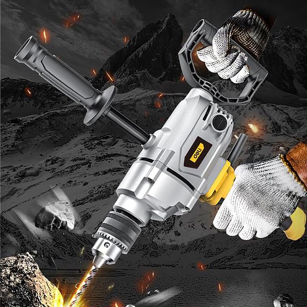 Дрель-миксер электрическая Deli DL-DZ16-E1 (1200Вт, картон) фото 6