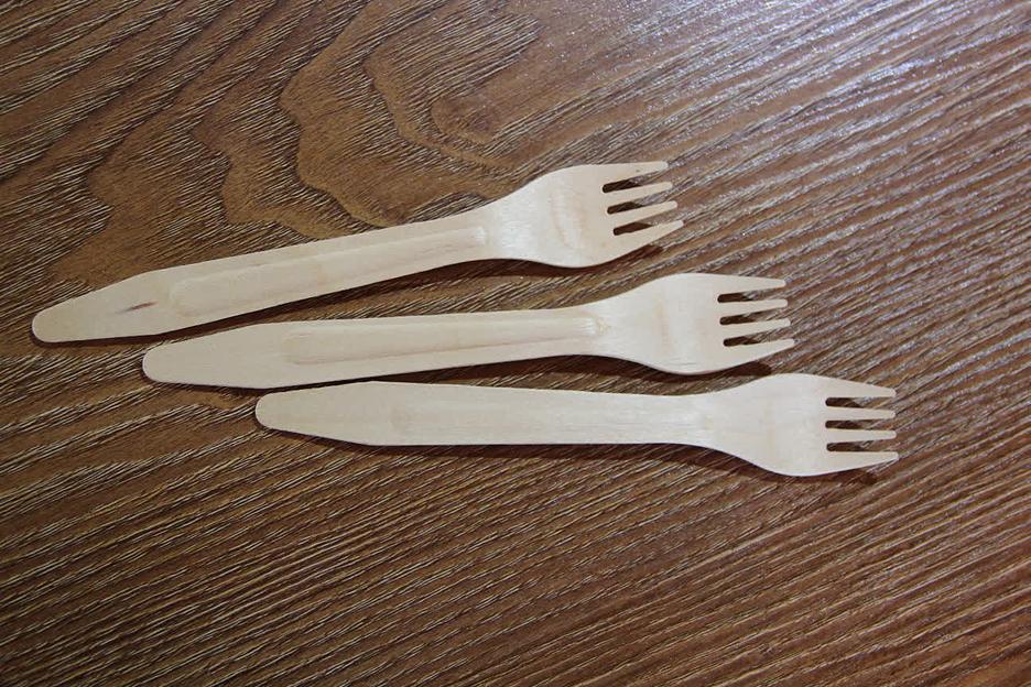 Вилка одноразовая 165 мм ОПТ фото 5