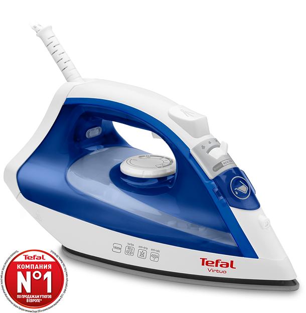 Утюг электрический с пароувлажнителем TEFAL FV1711E0 Tefal Tefal Virtuo FV1711 (FV1711E0) фото 2