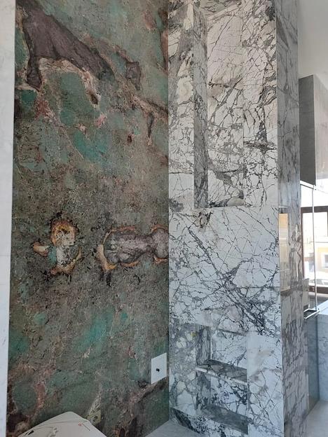 Изготовление ванных комнат из мрамора фото 5