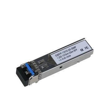 Dahua DH-GSFP-1310-20-SMF SFP-модуль; LC; до 1.25Гбит/c; до 20км (одномодовое оптоволокно); 1310нм/1310нм фото 1