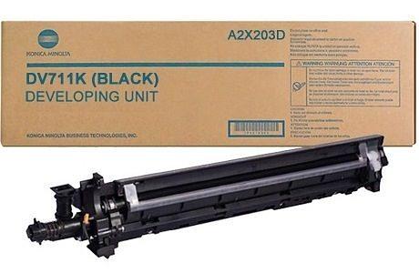 Расходные материалы к принтерам Konica Minolta DV-711K Developer K (A2X203D) фото 1