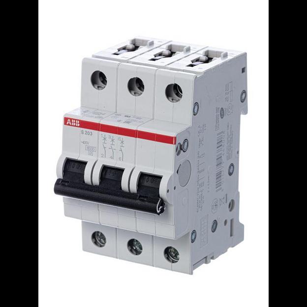 ABB 2CDS253001R0064 Автомат.выкл-ль 3-полюсной S203 C6 фото 2