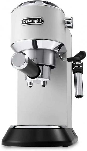 Кофеварка рожковая Delonghi EC685.W 1350Вт белый фото 2