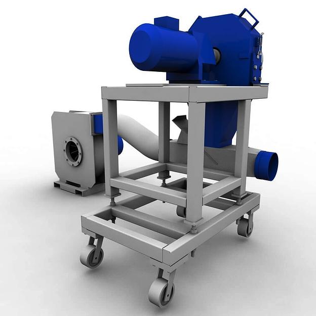 Воздушная резка гранул ГП-ВР (торцевая резка ПВХ) фото 1