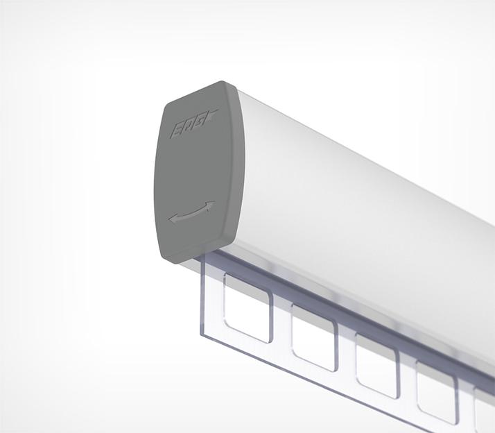 Пластиковая заглушка для профиля UNILINE UNI-CAP фото 1