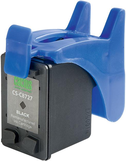 Картридж струйный Cactus CS-C8727 №27 черный (20мл) для HP DJ 3320/3325/3420/3425/3520 фото 2