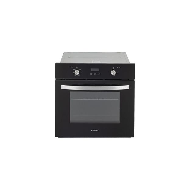Духовой шкаф Hyundai HEO 6640 BG, черный/серебристый фото 1