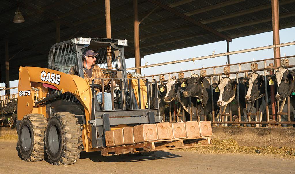 Мини-погрузчик колёсный CASE SR175B фото 4