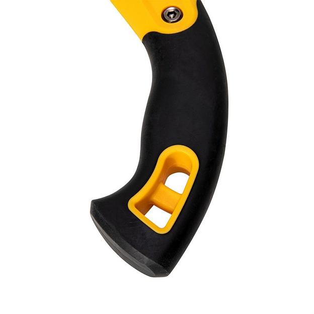 Садовая пила Deli DL580933 330мм, сталь 65MN, шаг зубьев 7 TPI, обрезиненая ручка, шлифовка зубов с 3-х сторон, двухрядное распределение кромок фото 9