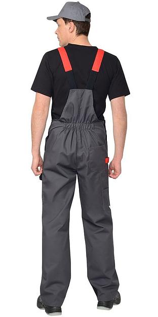 Полукомбинезон «Сириус Фаворит-Мега», темно-серый с красным и черным, опт фото 2