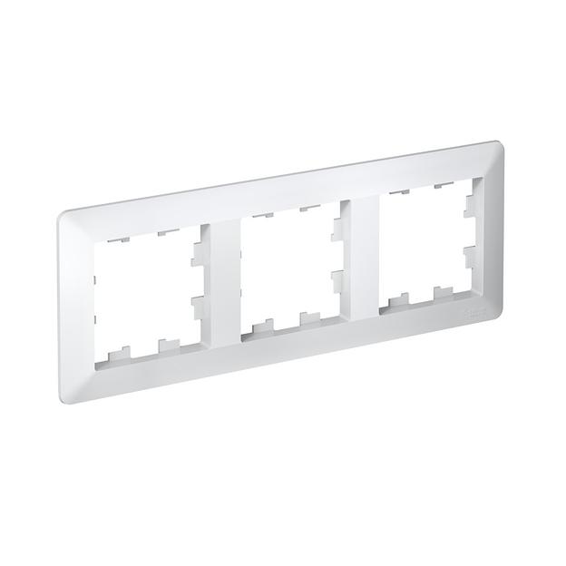 ATLASDESIGN AIR 3-постовая РАМКА, БЕЛЫЙ/дымчатый белый фото 1