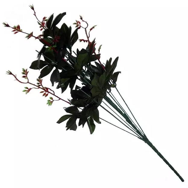 Подбукетник 9 голов 9 резных листов и 4 добавки 80см 004-013/029 фото 1