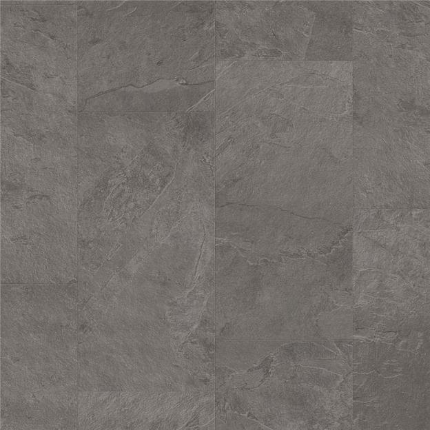 Виниловая плитка ПВХ Quick-Step AMGP40034 Ambient Glue Plus Сланец серый, кварцвинил 9 шт/уп фото 1