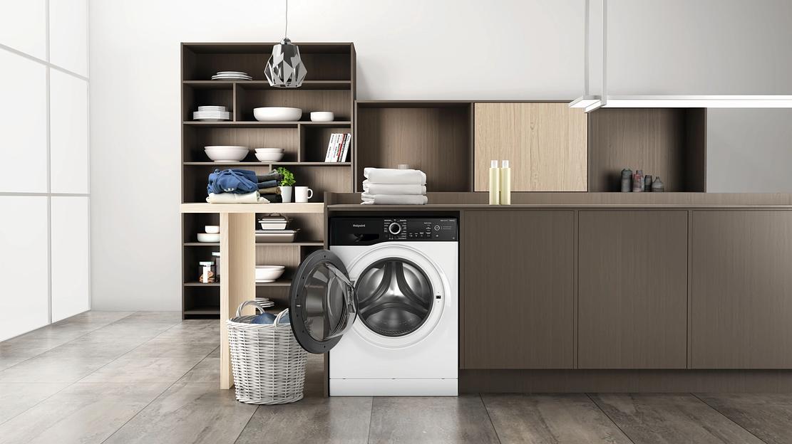Стиральная машина Hotpoint NSB 7249 ZD AVE RU класс: A загр.фронтальная макс.:7кг белый инвертер фото 10