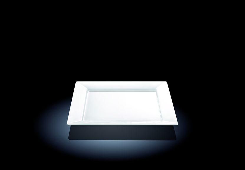 Тарелка квадр. 185*185 мм. Wilmax /6/36/ фото 1