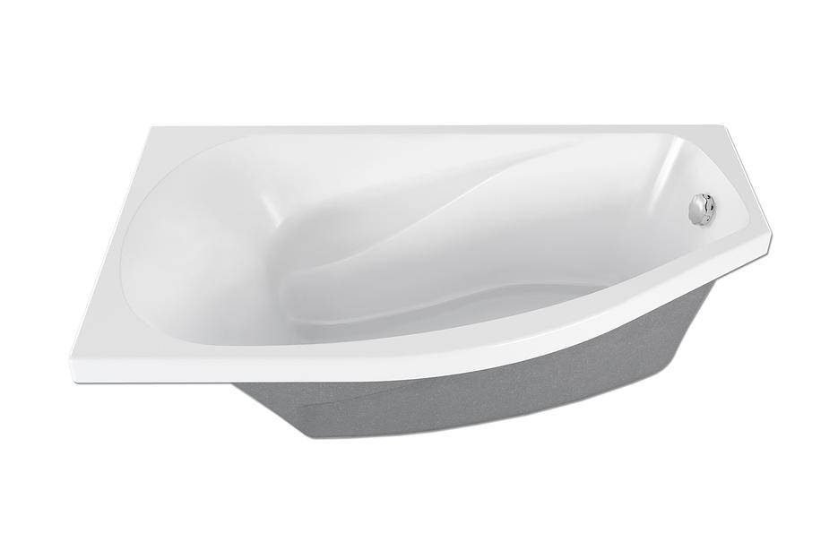 Акриловая ванна «Venta», левая, белый, асимметричная, 1500х900 мм, опт фото 3