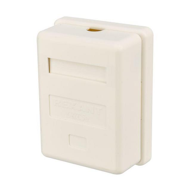 Rexant (03-0121) Розетка компьютерная внешняя 1-порт, UTP RJ-45 (8P8C), CAT 5e фото 7