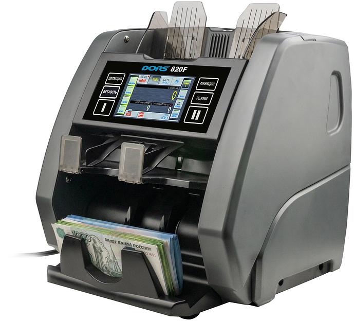 Счетчик банкнот Dors 820F FRZ-044790 автоматический мультивалюта фото 1
