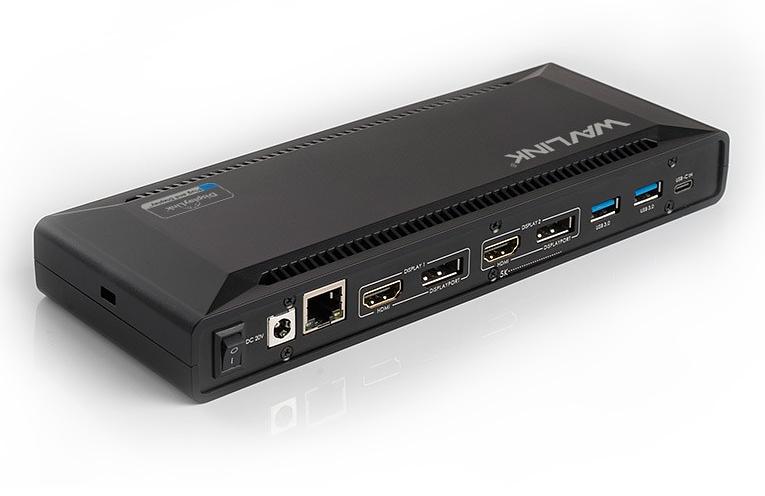 Док-станция Docking Station WAVLINK USB-C&USB3.0 Ultra 5K(Dual 4K)Universal with 100W PowerDelivery Include 20V/6.5A Power Adapter/ 4xUSB3.0/2xUSB-C/2xDP 4K 60HZ/2xHDMI 4K 60HZ/1xGigabit LAN/1xAudio In/Out (WL-UG69PD2 Pro) фото 1