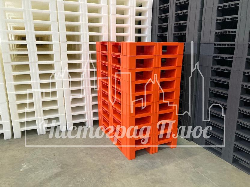 Пластиковый паллет LG тип 1 1200x800x150 фото 7