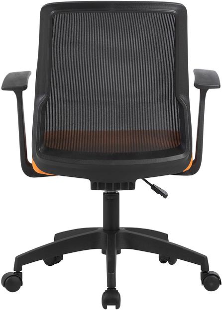 Кресло Cactus CS-MC222-BKOR черный сиденье оранжевый фото 4