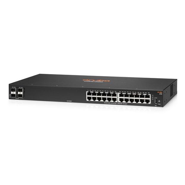 Коммутатор HPE Aruba 6100 JL678A 24G 4SFP+ управляемый фото 1