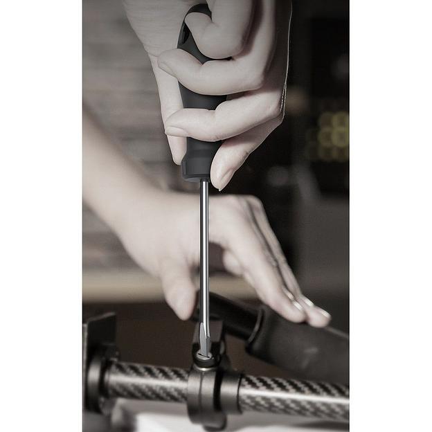 Набор отверток "Home Series Black" Deli HT1006 6шт SL3x75+SL5x100+SL6x150+PH0x75+PH1x100+PH2x150, эксклюзивный дизайн, рукоятка из высококачественного софттач пластика фото 10