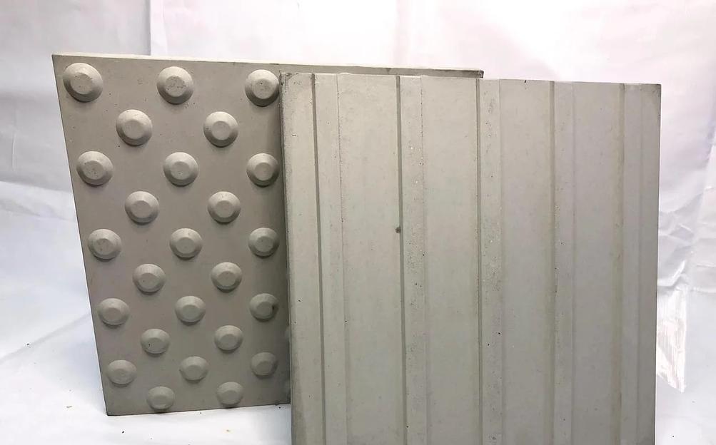 Тактильная плитка Art Company бетон серый 300×300 мм ОПТ фото 1