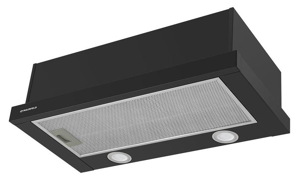 Вытяжка встраиваемая Maunfeld VS Fast 60 черный управление: кулисные переключатели (1 мотор) фото 1