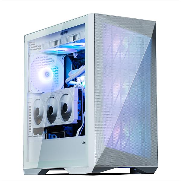 Корпус ZALMAN Z9 Iceberg MS, EATX, WHITE, WINDOW, 4x3.5", 5x2.5", 2xUSB2.0, 2xUSB3.0, 1xUSB 3.1 Gen2 Type-C, FRONT 3x140mm ARGB, REAR 1x140mm ARGB (Z9 Iceberg MS White) фото 3