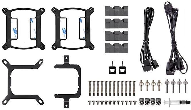 Система водяного охлаждения Thermaltake TH420 V2 ARGB Soc-AM5/AM4/1151/1200/1700 черный 4-pin 25.8dB Al+Cu Ret (CL-W376-PL14SW-A) фото 7