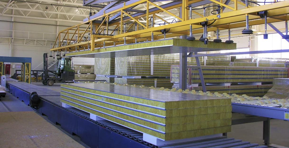 Стеновая сэндвич панель с минеральной ватой 120 мм, опт фото 1