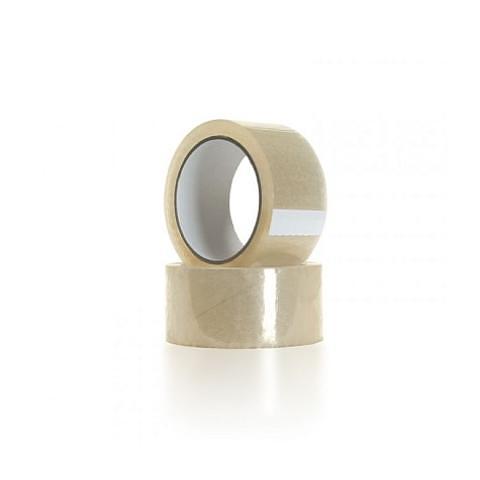 Лента клейкая упаковочная 80мм х 200м, прозрачный фото 1
