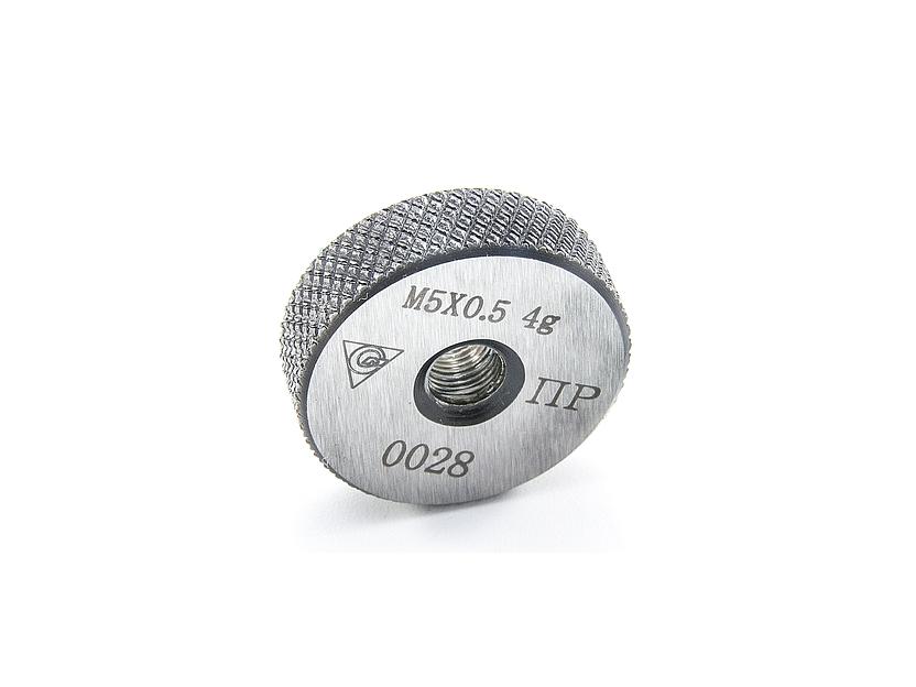 Калибр-кольцо М 5.0х0.5 4g ПР МИК с поверкой фото 1