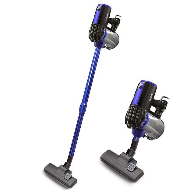 Пылесос GINZZU VS117 черный/синий фото 1