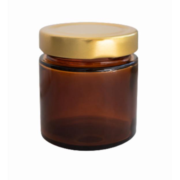 Свеча из кокосового воска в стеклянной банке Razzo room с широкой крышкой «Deep» 200 мл фото 1