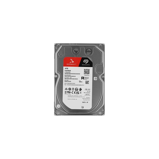 Жесткий диск Seagate Ironwolf ST10000VN000, 10ТБ, HDD, SATA III, 3.5" фото 1