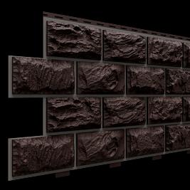 Фасадная панель Доломит, Альпийский прокрашенный,Корица фото 1