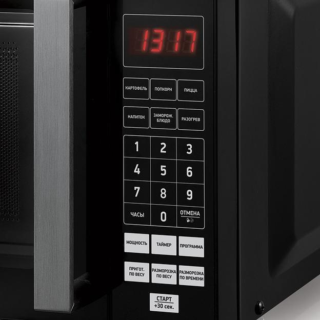 Микроволновая Печь BBK 20MWS-779S/B черный фото 3