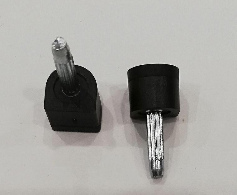 Набойка формованная штырь №9 3 мм. CASALI Черный фото 1