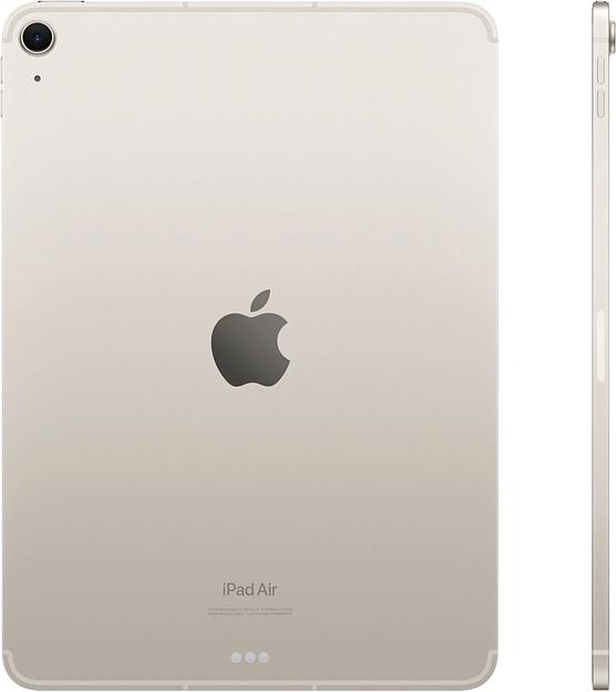 Планшет Apple iPad Air 2024 A2903 M2 2.99 8C RAM8Gb ROM256Gb 11" IPS 2360x1640 5G eSIM iOS сияющая звезда 12Mpix 12Mpix BT WiFi 9hr фото 2