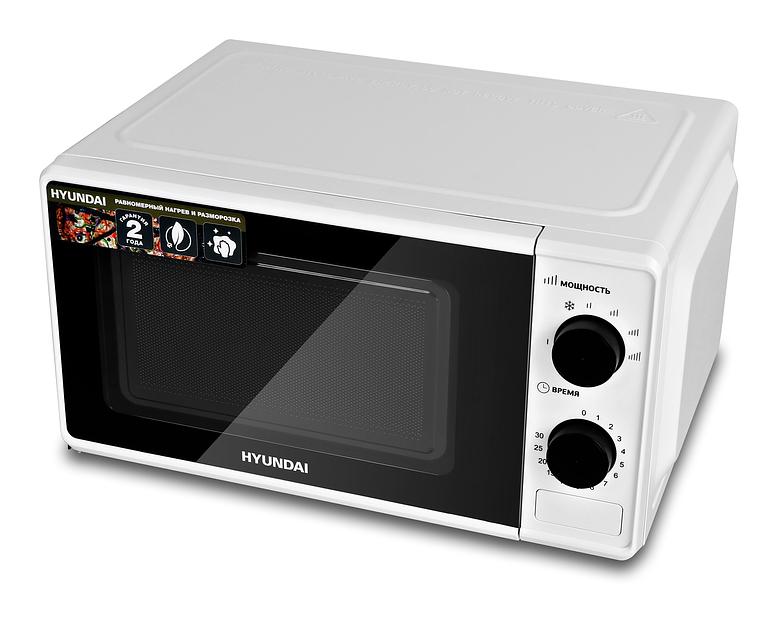 Микроволновая Печь Hyundai HYM-M2041 20л. 700Вт белый фото 2